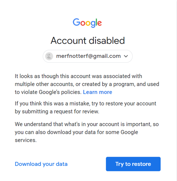 How Google shuts women down