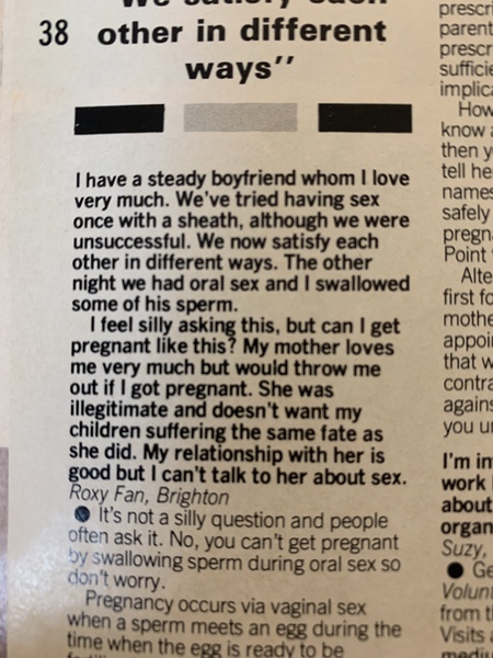 Early Noughties teen mag ridiculousness