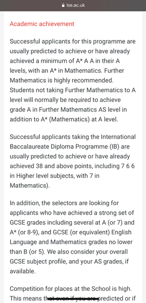 How much notice do universities take of GCSE grades?