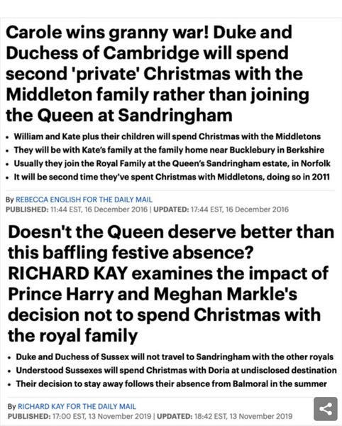 Meghan and Kate