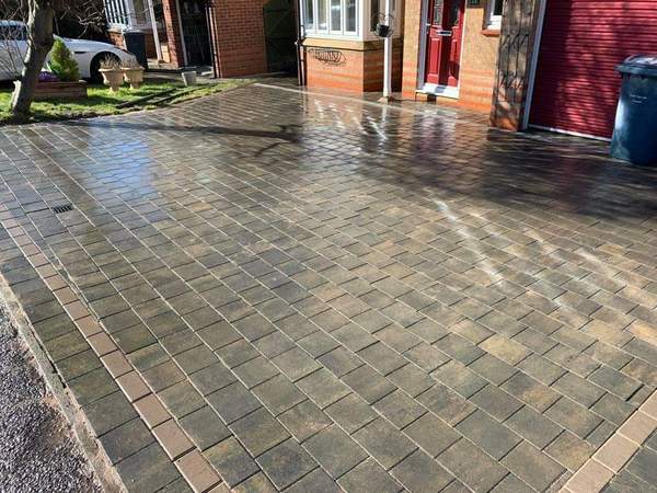Block paving