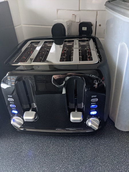 To ask which toaster you have?