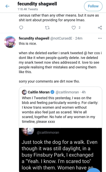 Caitlin Capitulates