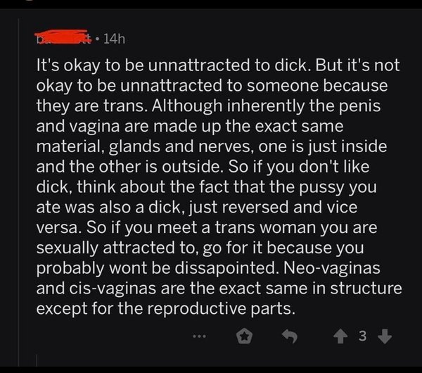 Evidence of TRA /Gender Idealogue Homophobia