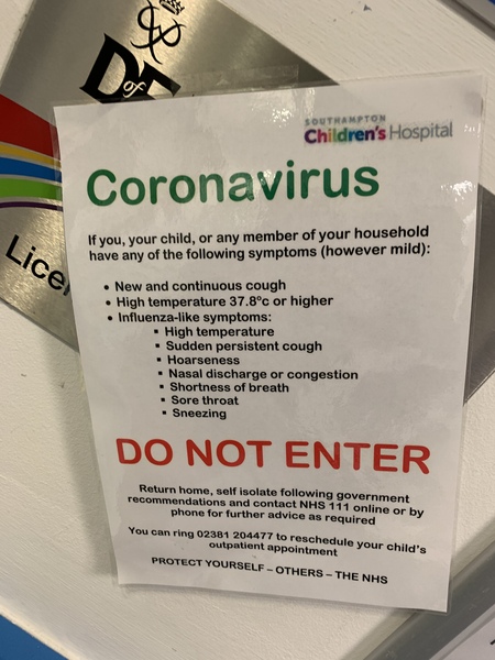 schools list of symptoms not to send kids in with