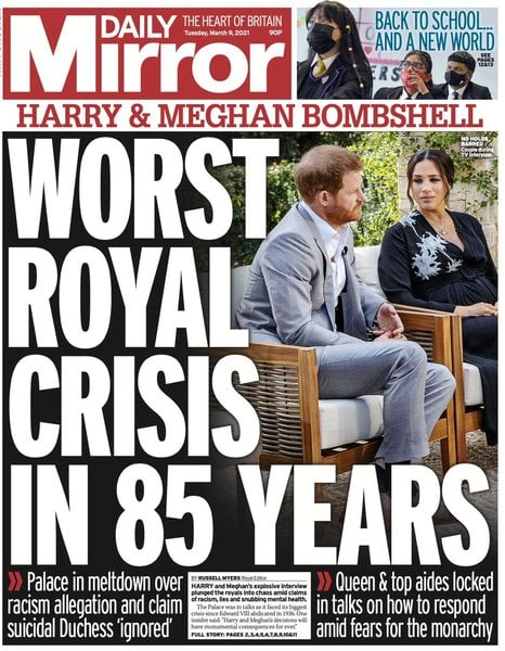It was “, 'a bit naughty' to imply Archie 'couldn't be a prince because of the possible colour of his skin' when it was due to strict rules,...”