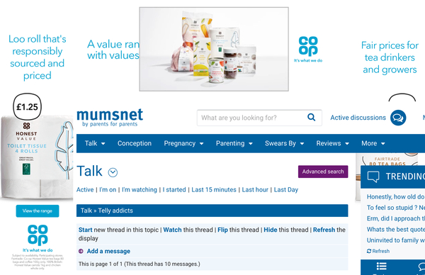 Annoying co-op advert is back