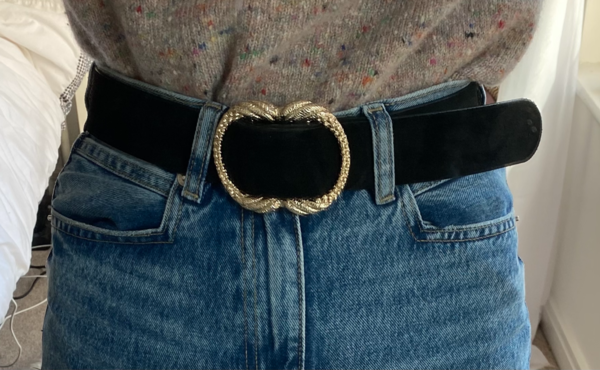 What to do with belt excess?