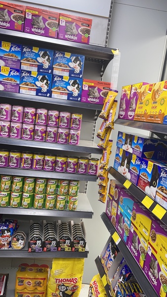 Sainsbury's says national shortage of cat and dog food?