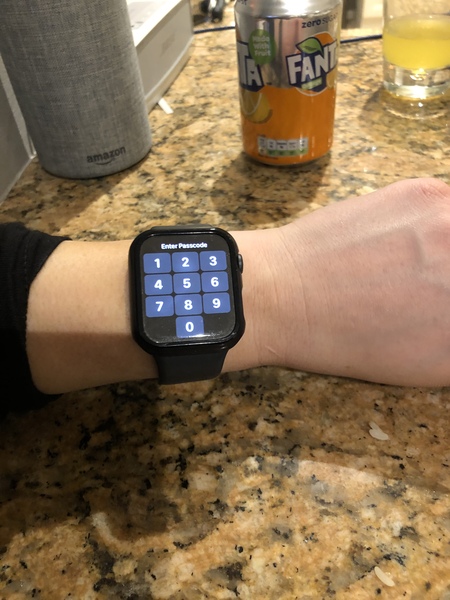 What size Apple Watch? Pic attached
