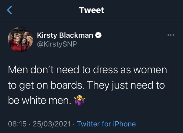 Kirsty Blackman SNP on diversity