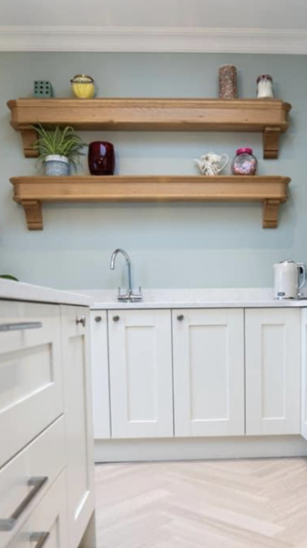 If you have an Ivory kitchen what colour paint did you have for the walls?