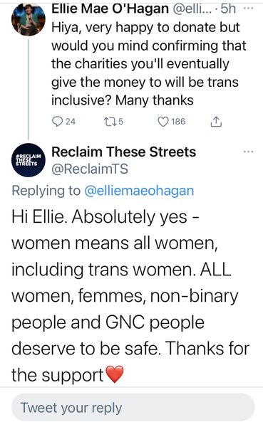 Met Police threaten to prosecute organisers of 'Reclaim These Streets' womens' gathering