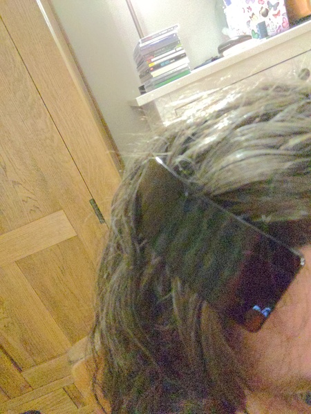 Thick hair - clips