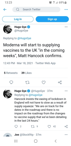 16.8 million people vaccinated already - brilliant!