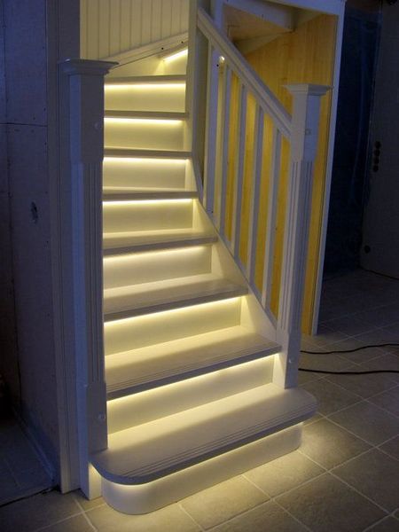 Mirrors up the stairs