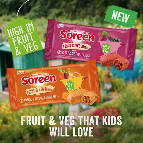 Do you have a child aged 2-6? Sign up to try Soreen’s new Fruit & Veg-Mmms bakes