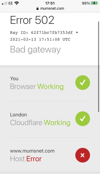 Keep getting this error message