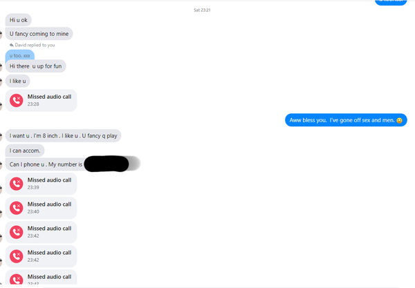 A guy from school I had to block (Bye Felipe :) )