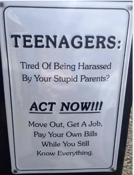 Teenage Know All