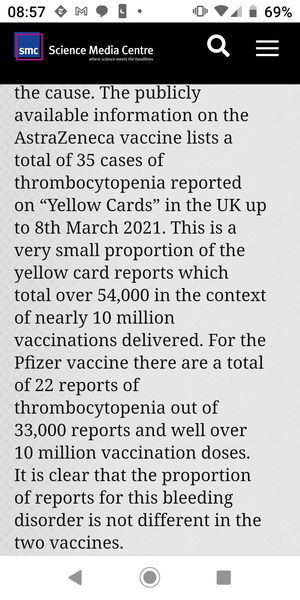 To think the EU countries are utter fuckwits over the AZ vaccine?