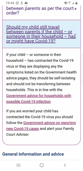 To not want partner having kids here when they're ill?