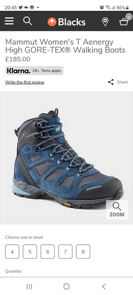 Walking boots