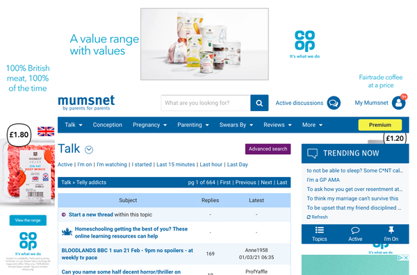 Annoying co-op advert is back