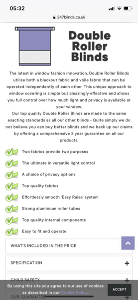 Alternatives to nets/voiles