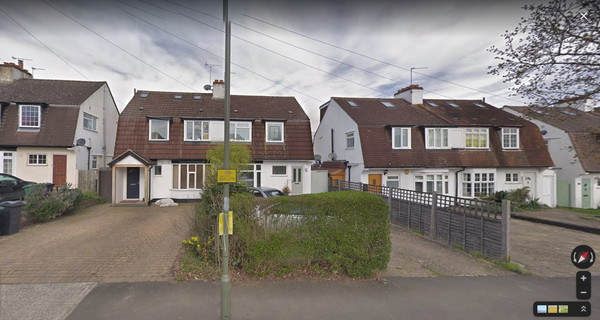 Porch for a house with odd roof?
