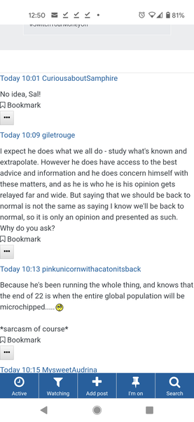 Changed view on iPhone?