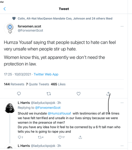 SNP supporters and the hate crime bill