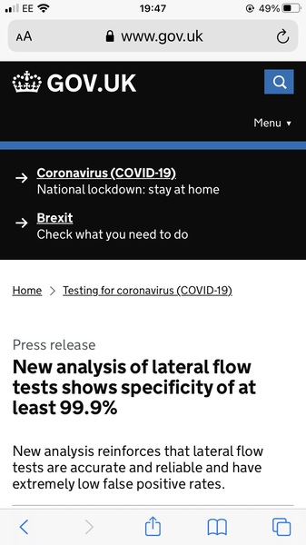 Not sure if DH had Covid?