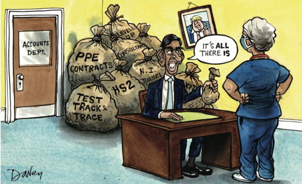 Where would the money come from to give all NHS staff a 12.5% pay rise?