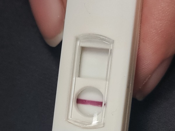 Faint positive?