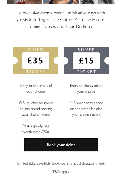 Beauty chat - freebies/gifts with purchase/offers