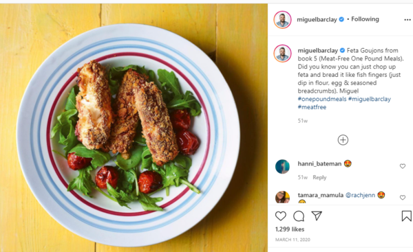 What to have with Feta Goujons for tea?