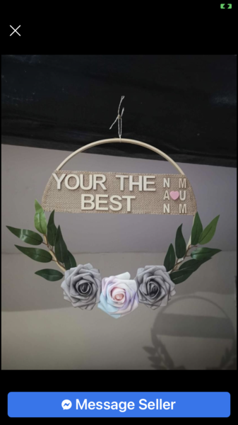 Mother's Day Facebook tat