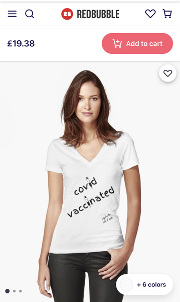 Vaccinated heroes on Facebook