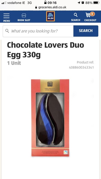 Dark chocolate Easter eggs
