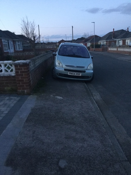 To ask people to move their cars if its on the pavement and you cannot get past?