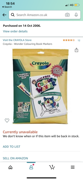 What was the first thing you ever bought on amazon?