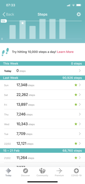 Losing lockdown pounds & MOVING - 10k steps/day - please join me!