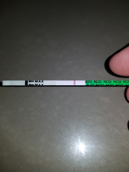 Do you see a line? I don't!