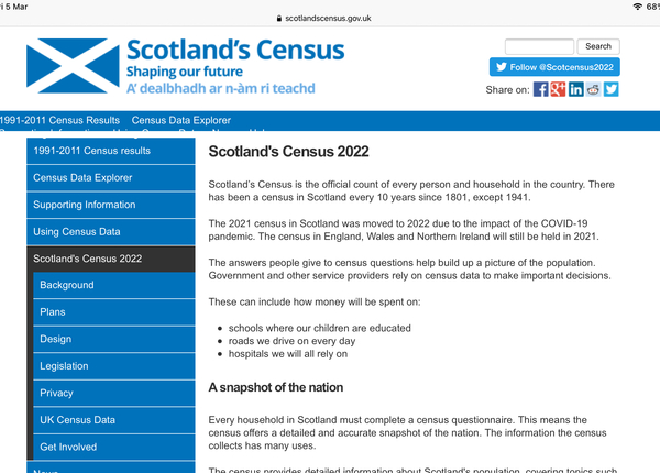 Sex in the Census Campaign - now with letter to ONS/NISRA