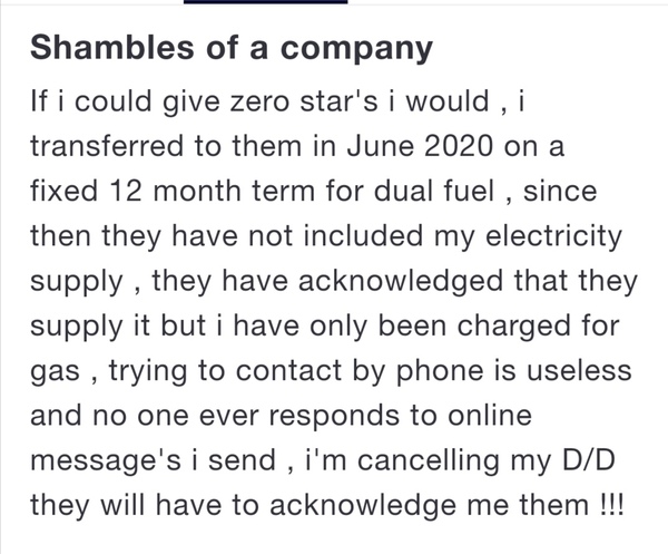 Who has been providing my electricity?