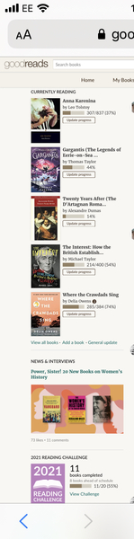 26-ish books in 2021