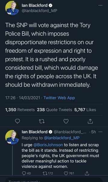 SNP supporters and the hate crime bill