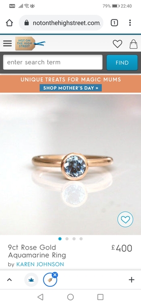 Treating myself. A ring? £300 ish