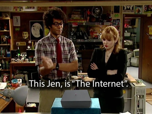 To think the internet should be a little more controlled...
